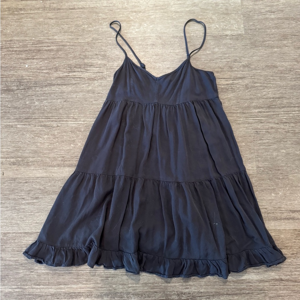 American Eagle Black Spaghetti Strap Dress
